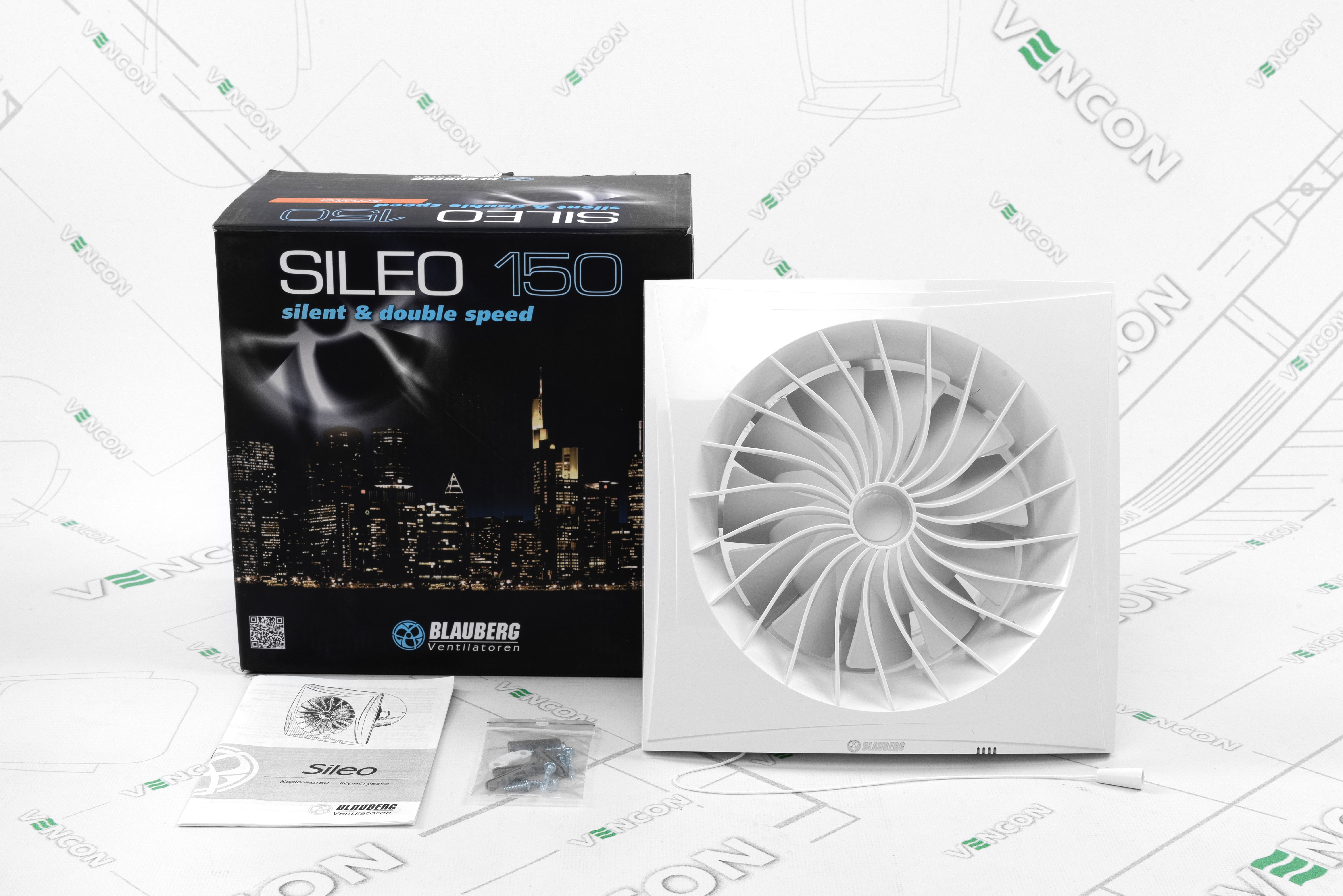 Вытяжной вентилятор Blauberg Sileo 150 S обзор - фото 8