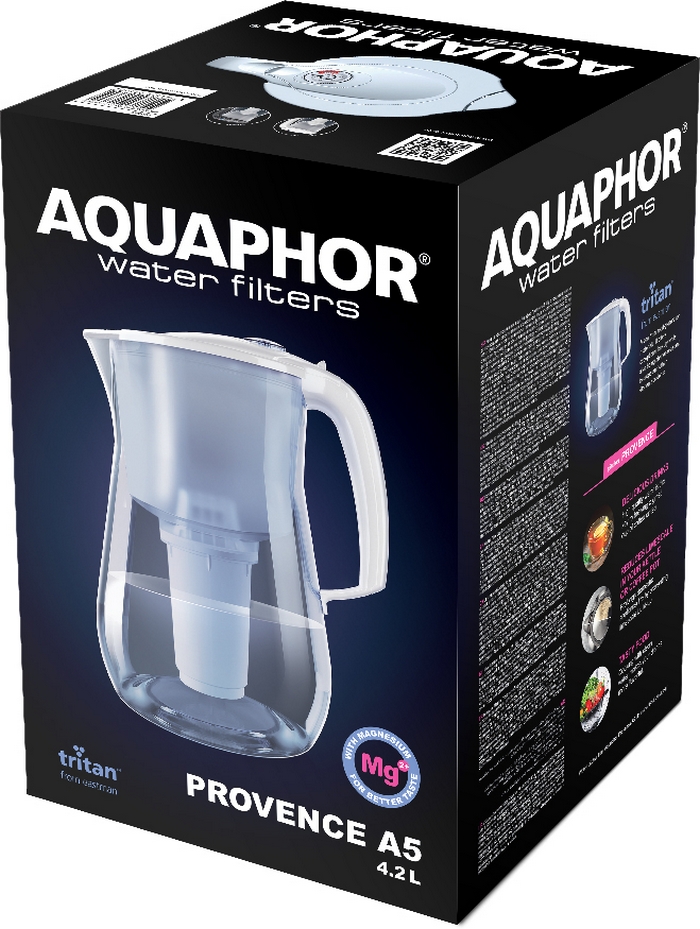 Фільтр для води Aquaphor Прованс A5 Mg Білий характеристики - фотографія 7