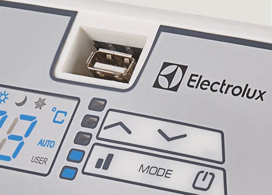 Електричний конвектор Electrolux Air Gate Digital Inverter ECH/AGI-2500 ціна 5299.00 грн - фотографія 2