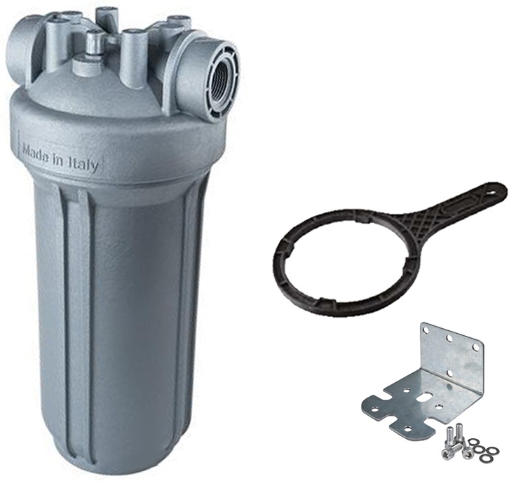 Фильтр для очистки воды от ржавчины и песка Atlas Filtri DP BIG 10 SANIC 1 IN KIT (ZS1700712)