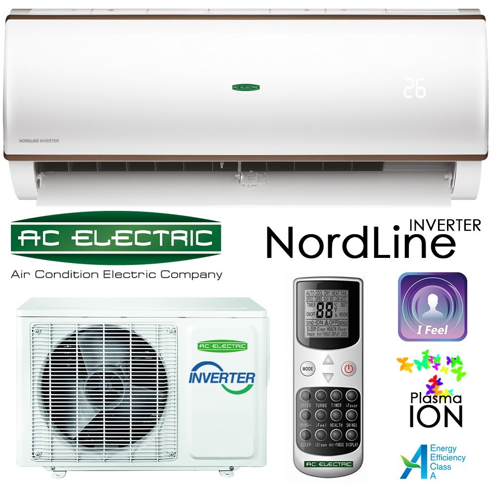 Кондиціонер AC Electric спліт-система AC Electric NordLine Inverter ACEM/I-07HN1_16Y