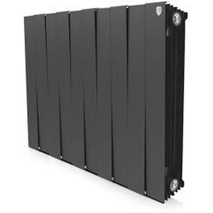 Радиатор для отопления Royal Thermo Piano Forte 12 секций чёрный в интернет-магазине, главное фото