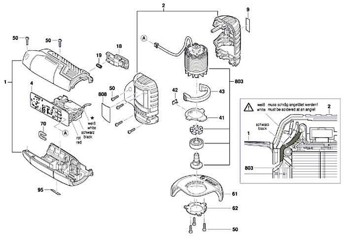 Болгарка Bosch GWS 12V-76 (06019F200B) инструкция - изображение 6