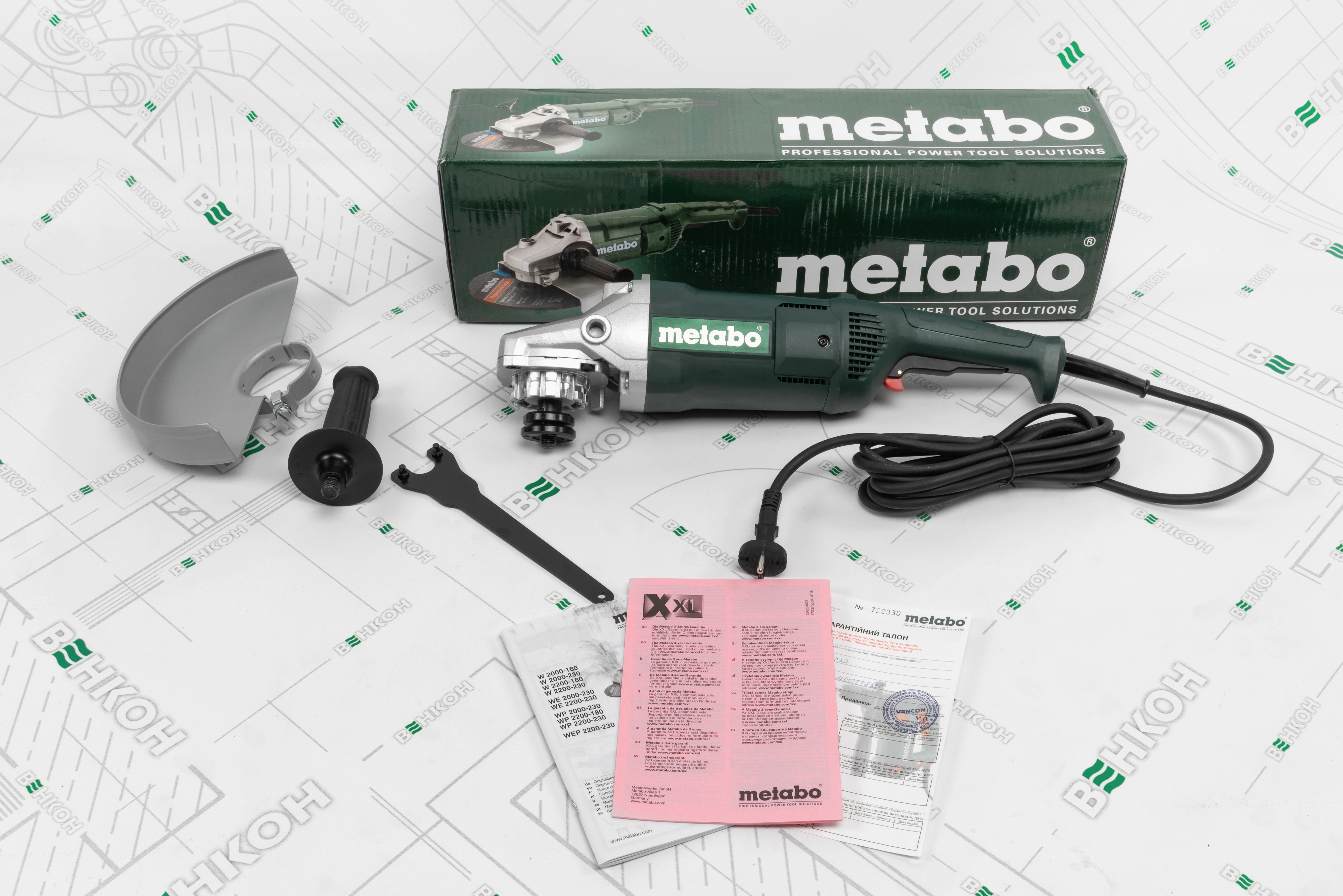 Болгарка Metabo W 2200-230 (606435010) обзор - фото 8