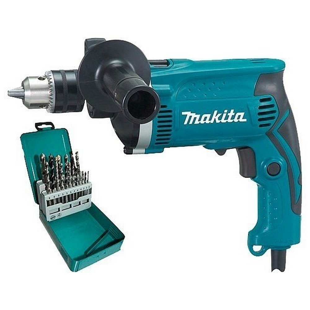 Дрель Makita HP1630KX2 цена 3063.60 грн - фотография 2