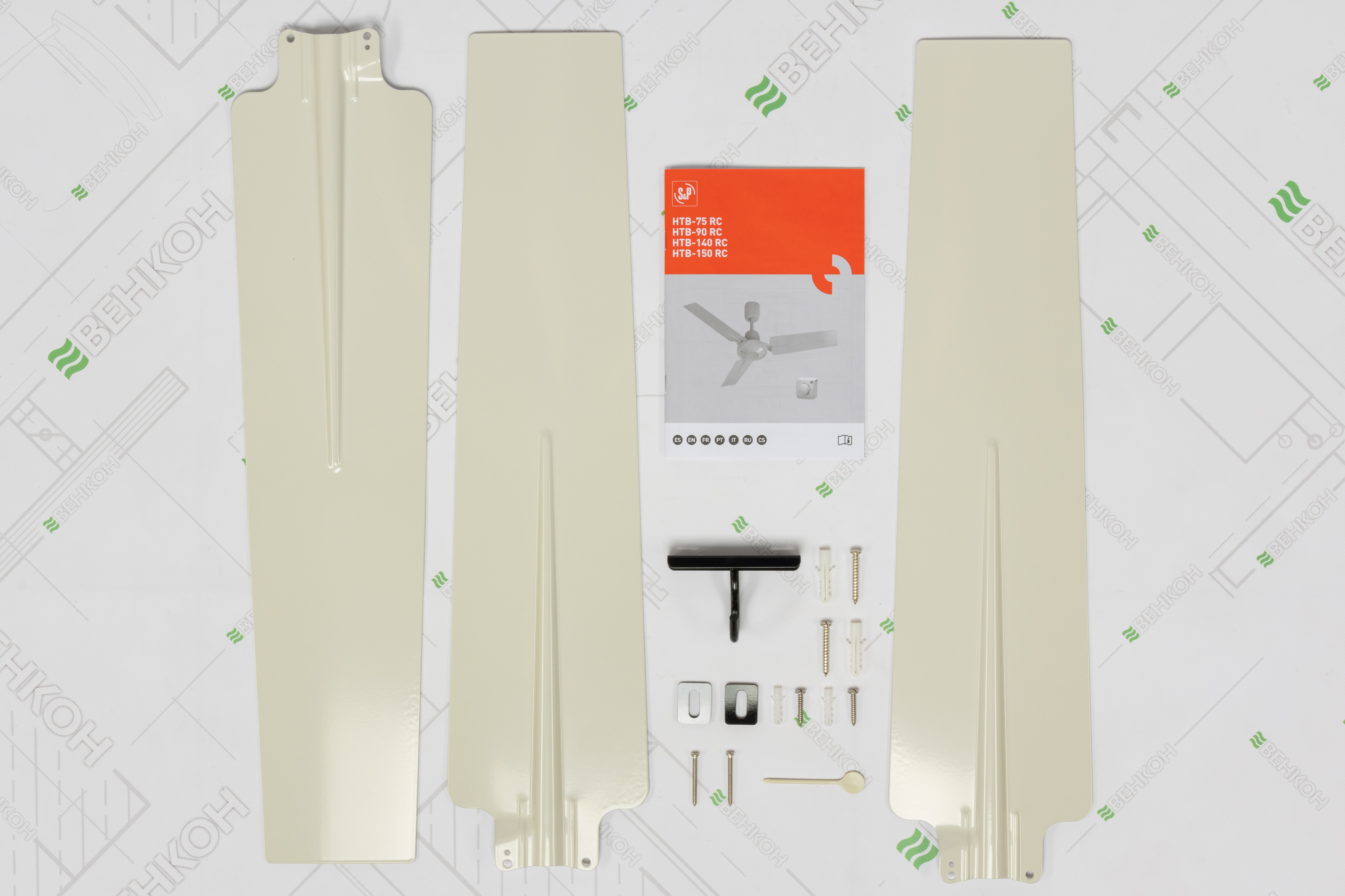 Стельовий вентилятор Soler&Palau HTB-140 RC огляд - фото 11