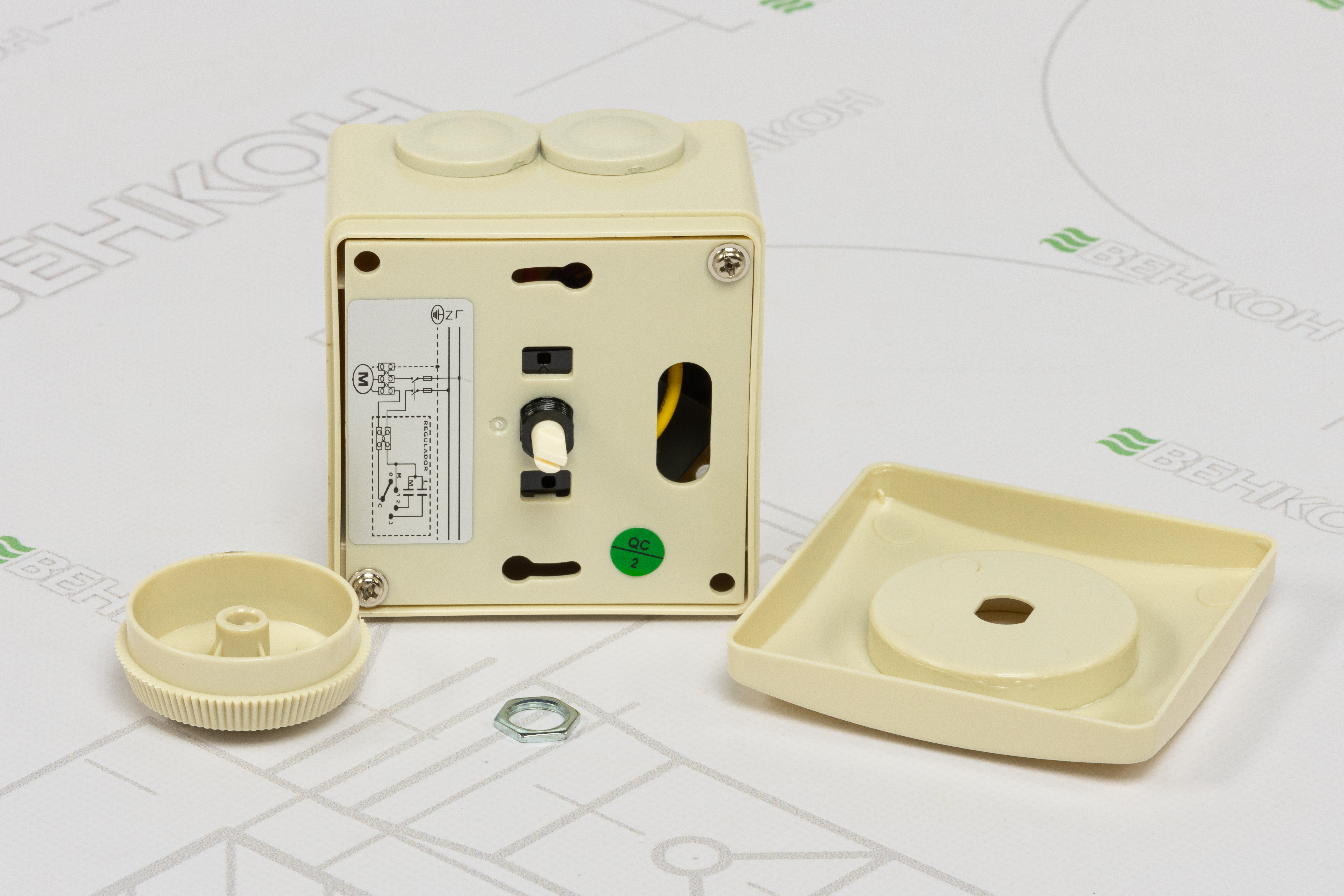 Стельовий вентилятор Soler&Palau HTB-140 RC зовнішній вигляд - фото 9