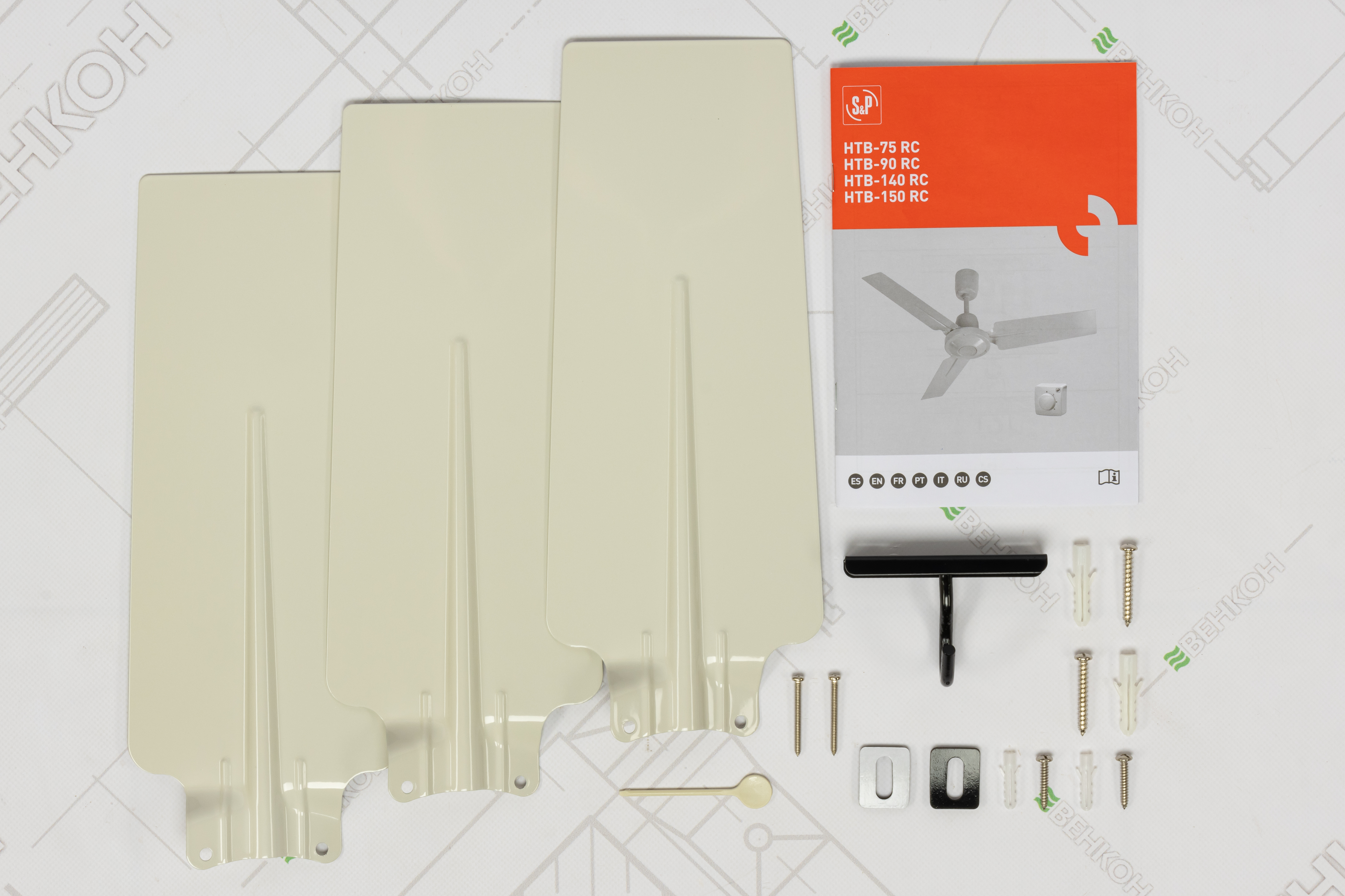 Стельовий вентилятор Soler&Palau HTB-75 RC огляд - фото 11