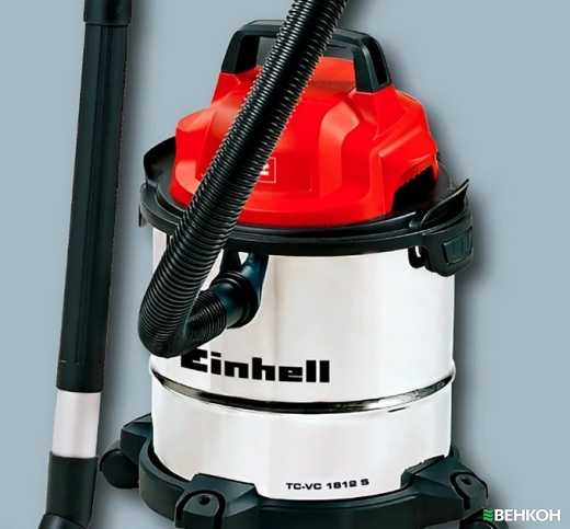 ≋ Промышленный пылесос Einhell TC-VC 1812 S купить по цене 2 512 грн. в ...