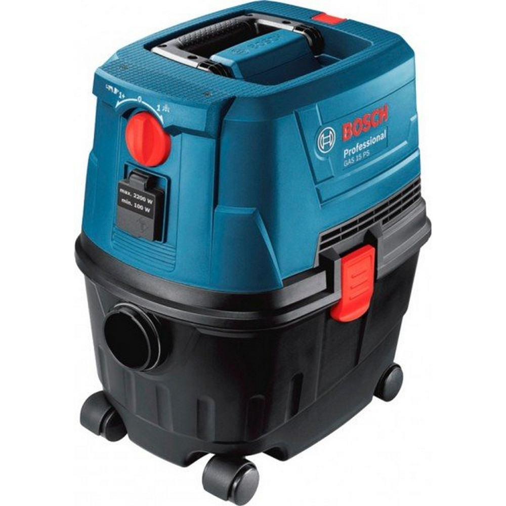 Синий пылесос Bosch GAS 15 PS