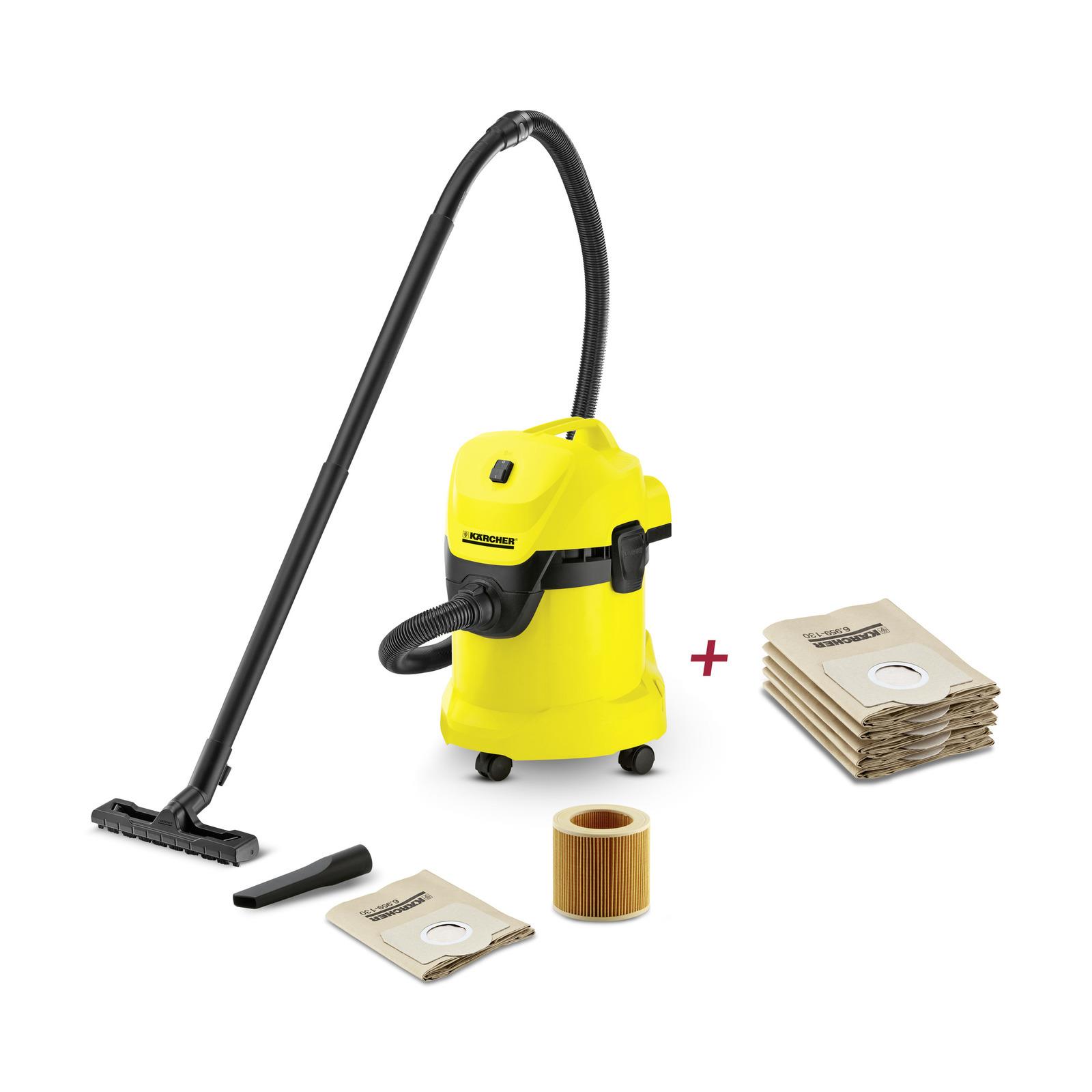 в продаже Пылесос Karcher WD 3 [WD 3 + мешки] (9.611-147.0) - фото 3