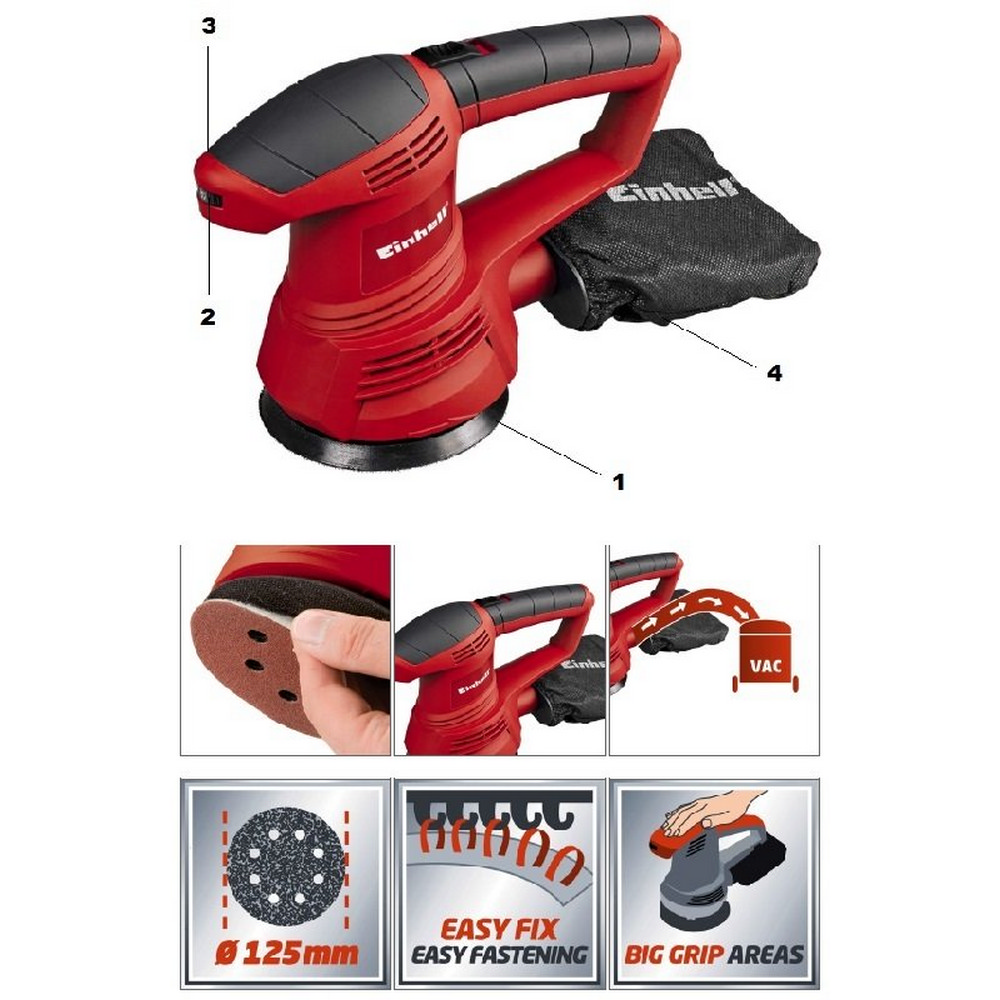 в продаже Шлифмашина Einhell TC-RS 38 E - фото 3