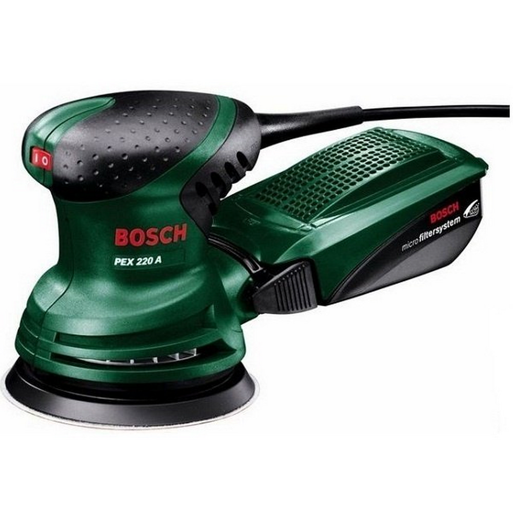 Характеристики шлифмашина Bosch PEX 220 A (0603378020)