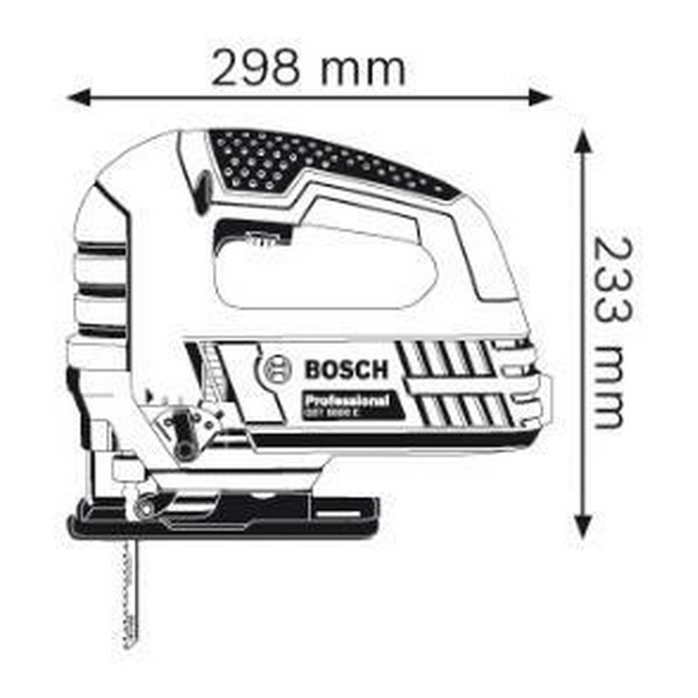 Електролобзик Bosch GST 8000E ціна 2579.00 грн - фотографія 2