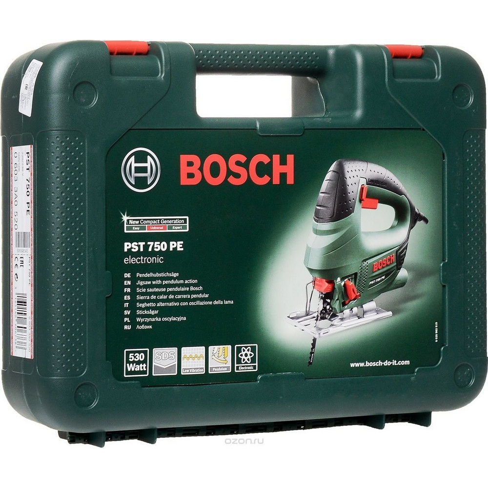 Електролобзик Bosch PST 750 E ціна 0 грн - фотографія 2