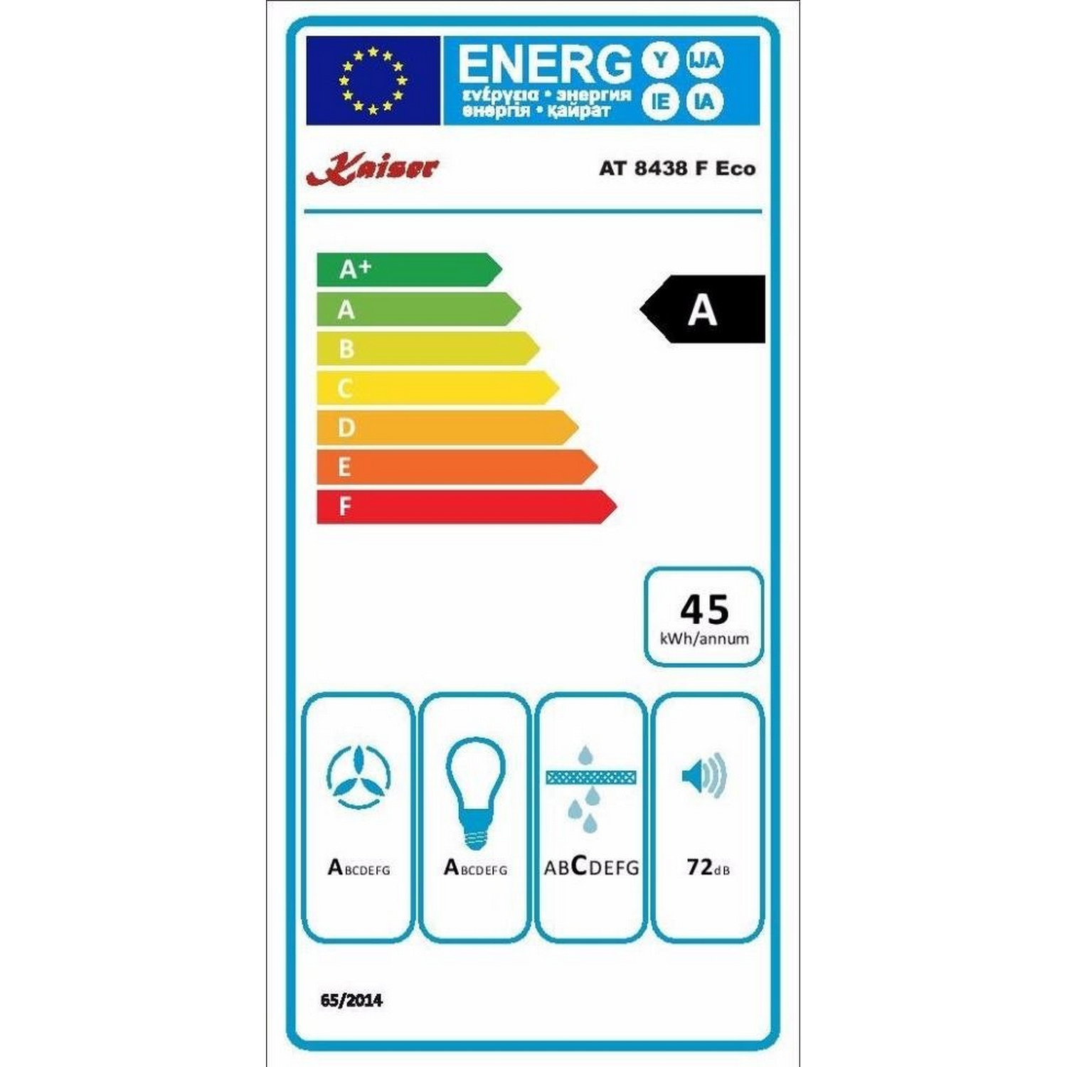 Кухонная вытяжка Kaiser AT 8438 F Eco инструкция - изображение 6