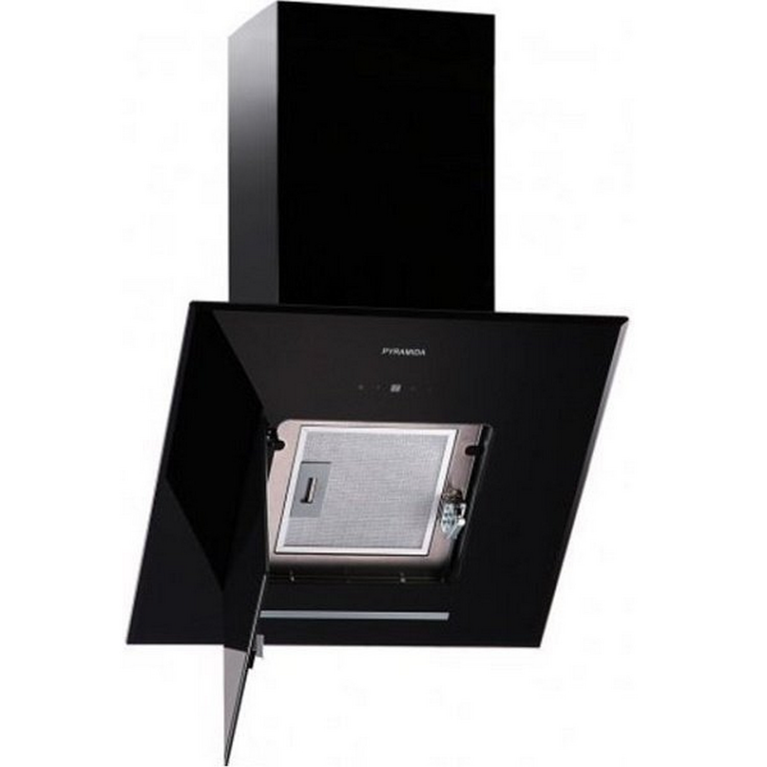 Кухонна витяжка Pyramida HES 30 (D-600 MM) Black /AJ ціна 0 грн - фотографія 2