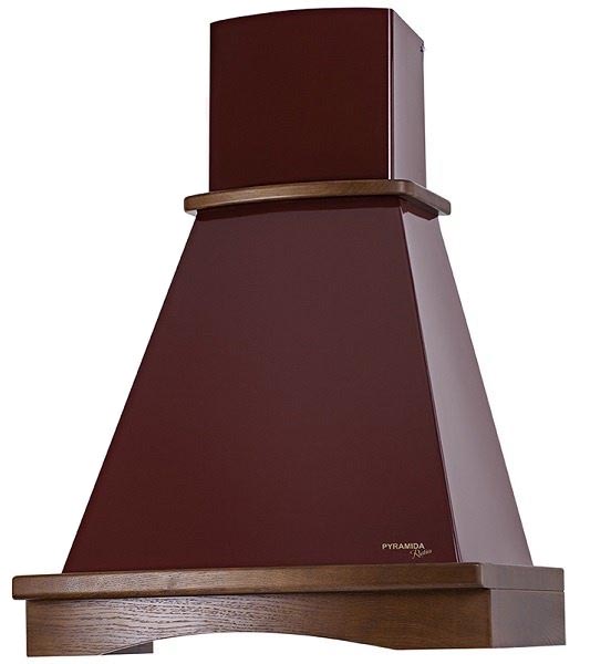 Кухонна витяжка Pyramida R 60 Burgundy Nut/U в інтернет-магазині, головне фото