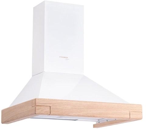Кухонна витяжка Pyramida KH 60 Wood White в інтернет-магазині, головне фото