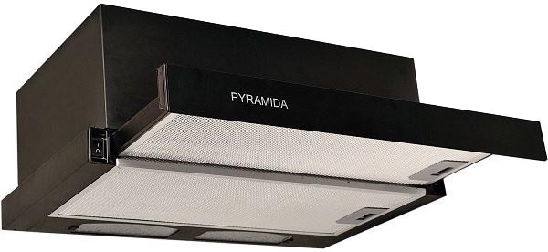 Кухонна витяжка Pyramida TL-50 Black в інтернет-магазині, головне фото