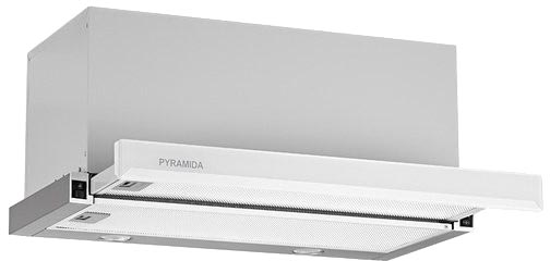 Кухонна витяжка Pyramida TL Full Glass 60 (1000) Inox White/U в інтернет-магазині, головне фото