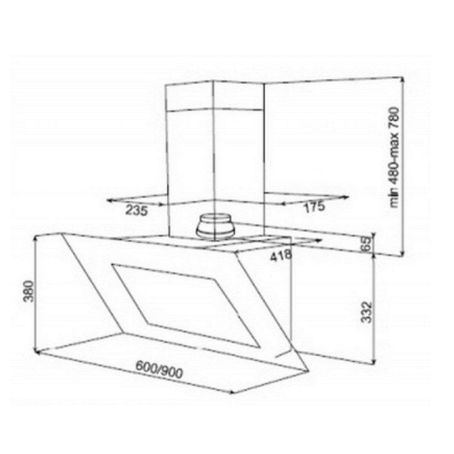 Кухонна витяжка Teka DVT 60 White HP ціна 0 грн - фотографія 2