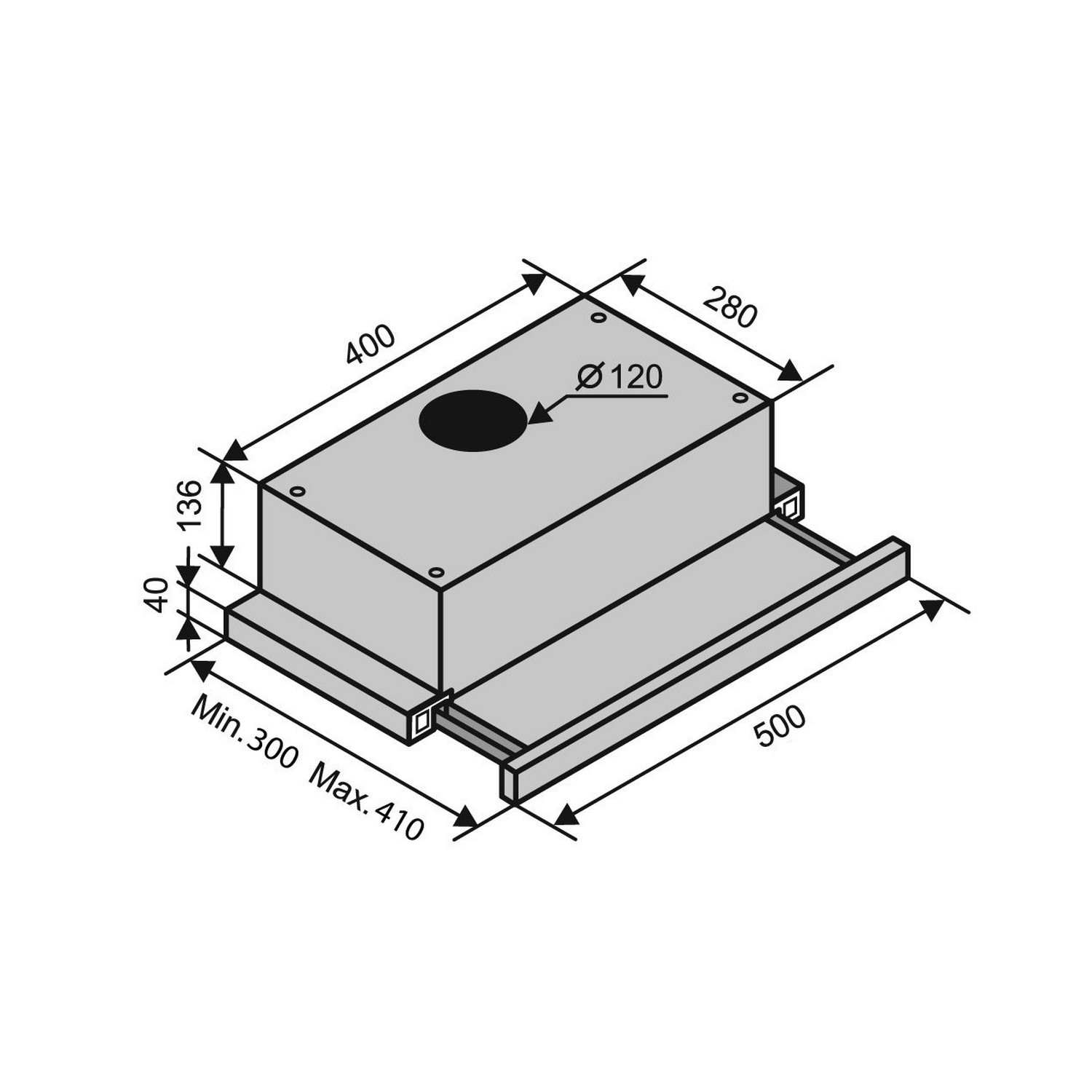 Кухонная вытяжка Ventolux Garda 50 Inox/M (430) инструкция - изображение 6