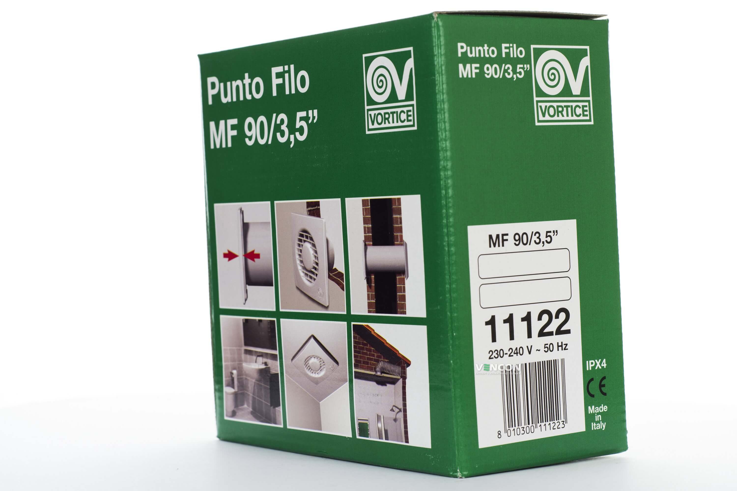 в продажу Витяжний вентилятор Vortice Punto Filo MF 90/3.5 T - фото 3