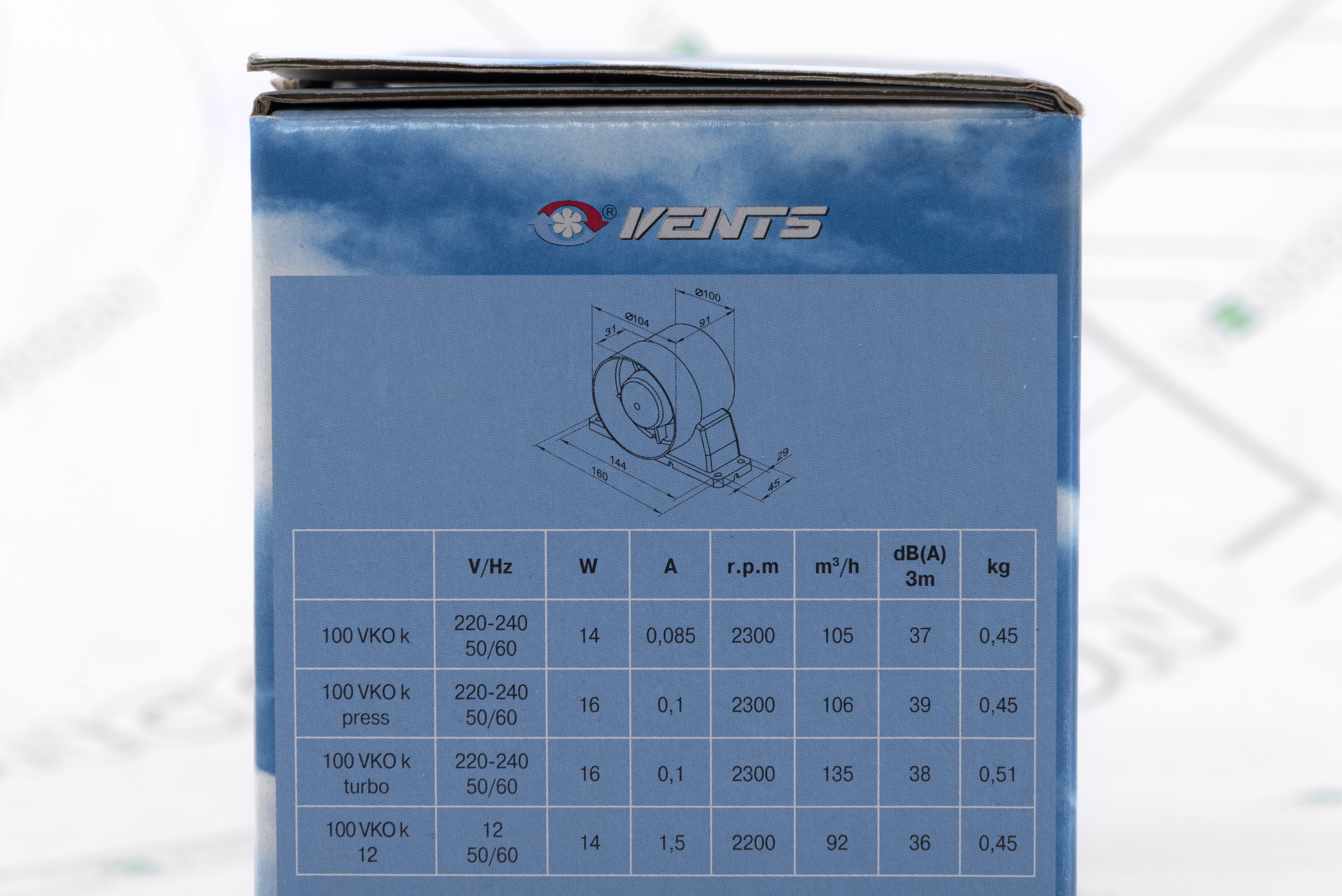 Канальний вентилятор Вентс 100 ВКОк характеристики - фотографія 7