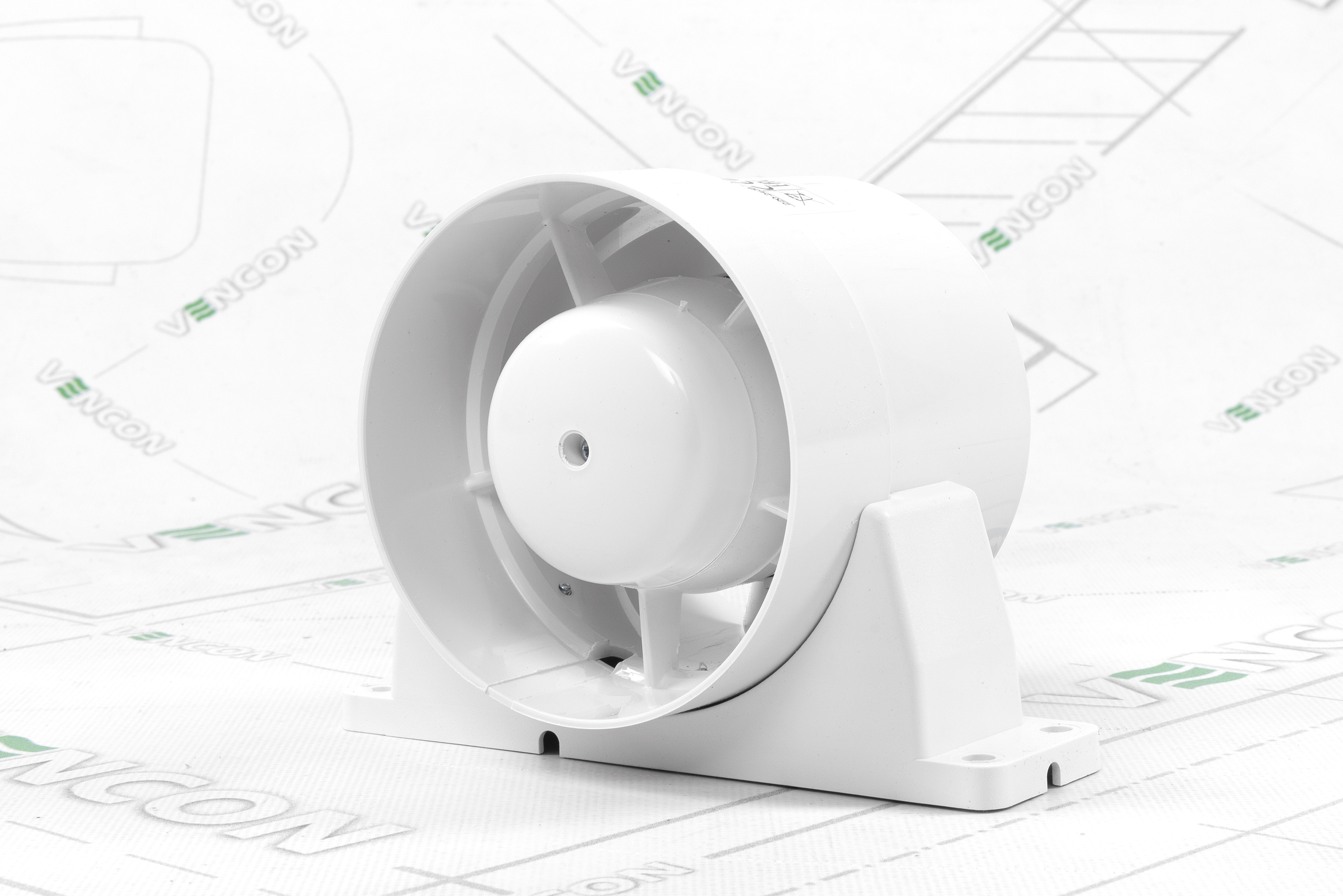 Канальний вентилятор Вентс 100 ВКОк турбо ціна 1401.00 грн - фотографія 2