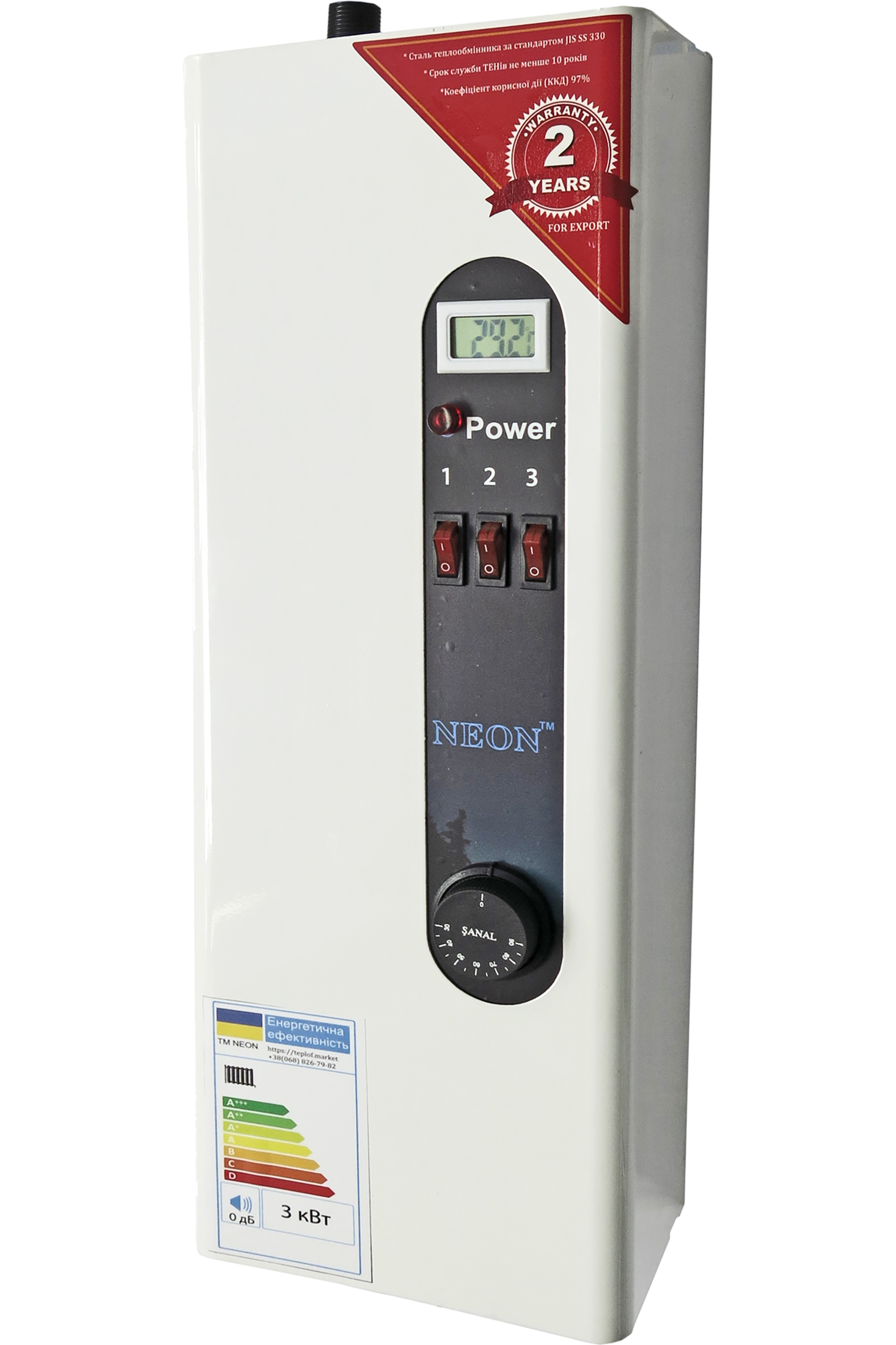 ≋ Neon Classik 4,5 кВТ 220/380V (WCS-4,5-220/380ТХ) купить по цене 4 ...