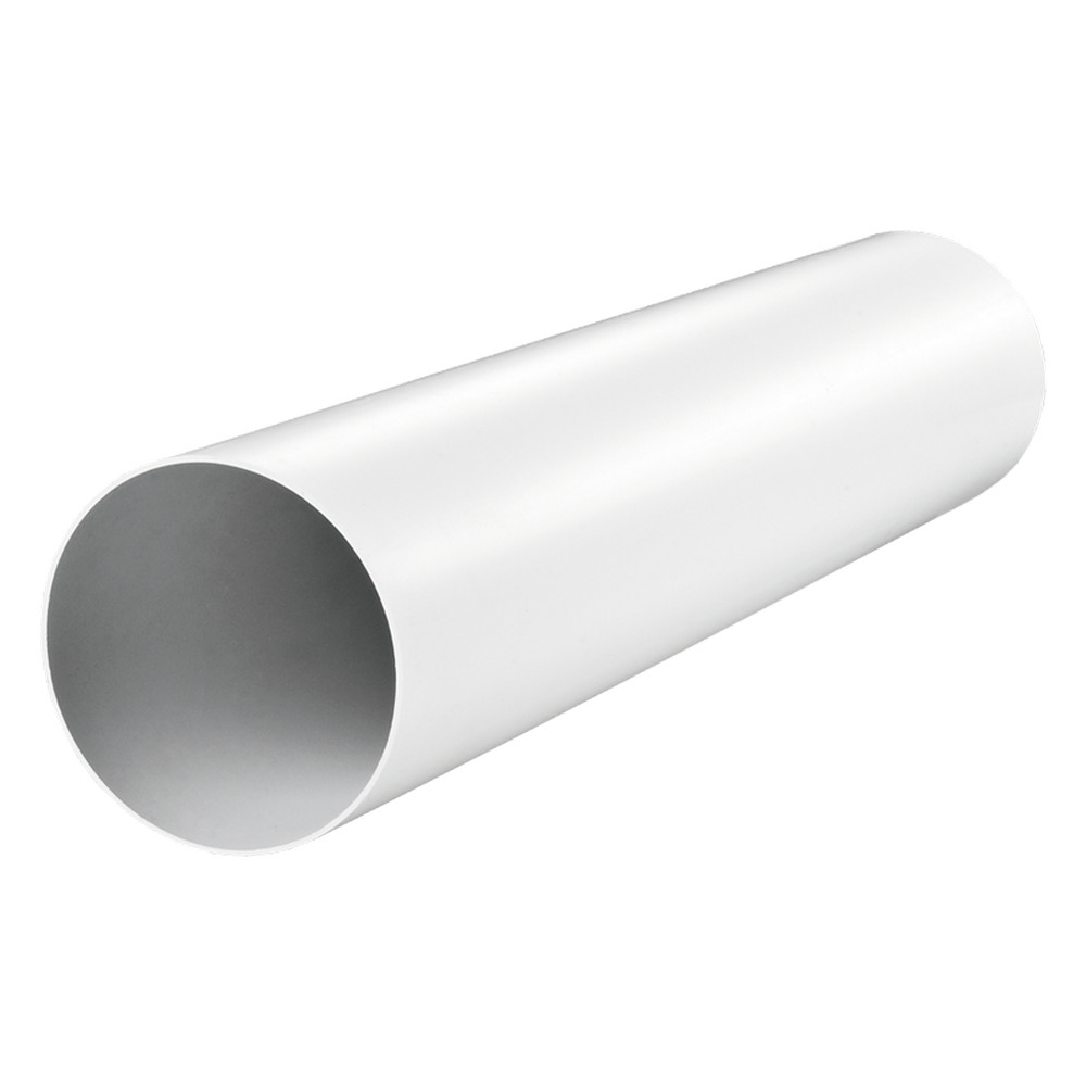 Круглая пластиковая вентиляционная труба Вентс Пластивент 10035, (d100, 0.35м)