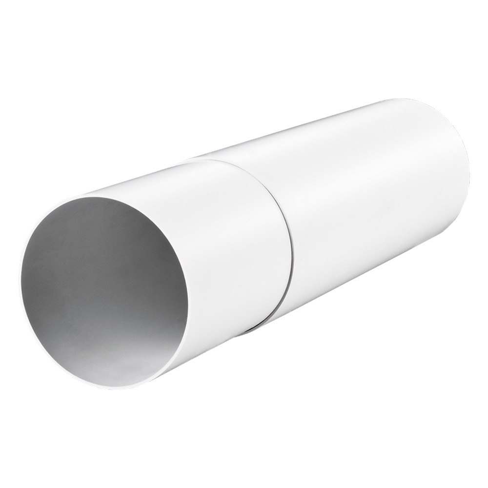 Вентиляционная труба пластиковая 125 мм Вентс Пластивент 2810, (d125, 5-1м)