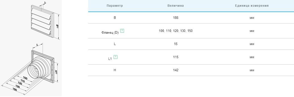 в продаже Решетка вентиляционная Вентс МВ 120 ВНЖ - фото 3