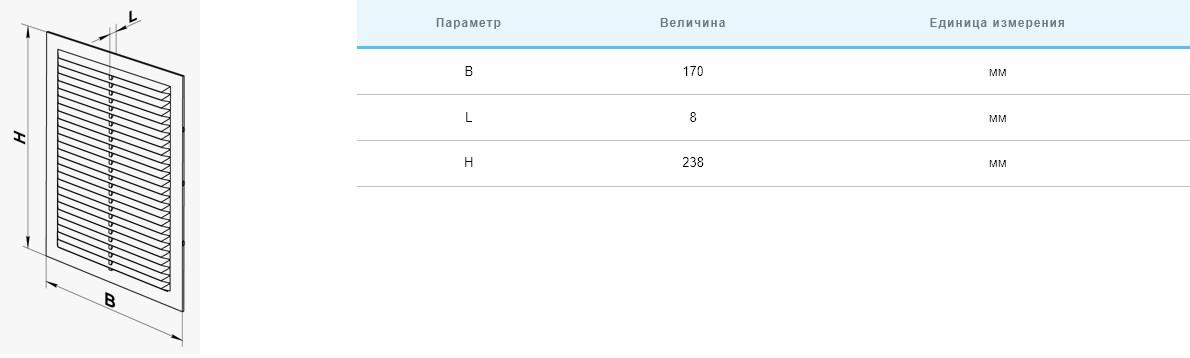 в продажу Решітка вентиляційна Вентс МВ 125-1 с - фото 3