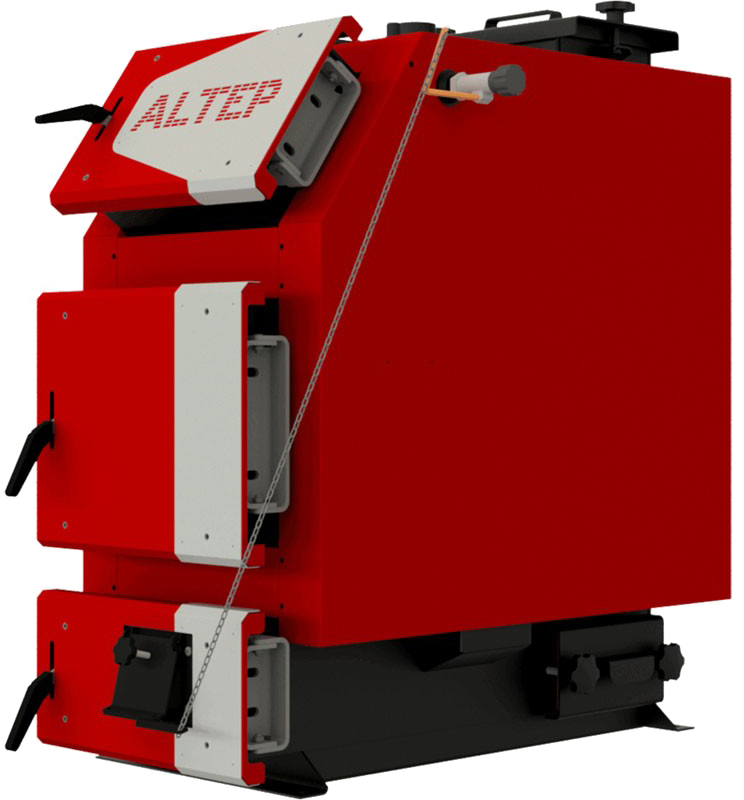 Твердопаливний котел 14 кВт Altep KT-3E-NM 14 (комплект ручний)