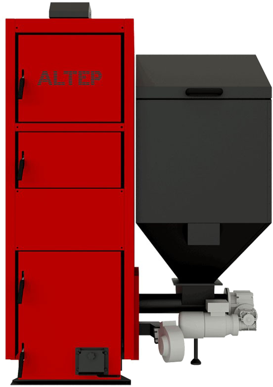 Твердопаливний котел 15 кВт Altep Duo Pellet N 15