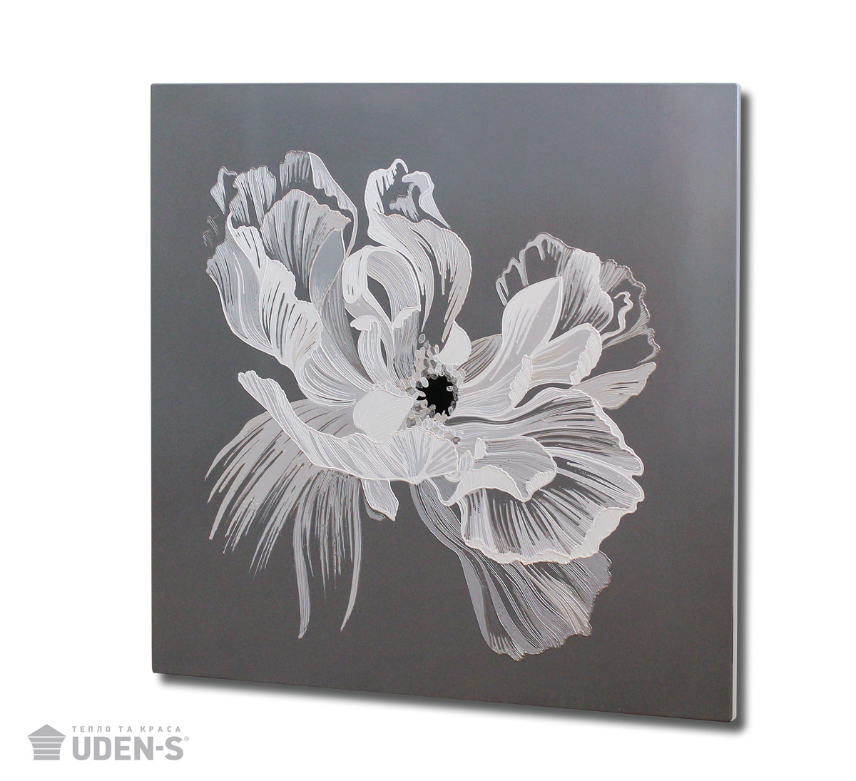 Керамический обогреватель с рисунком Uden-S Цветок