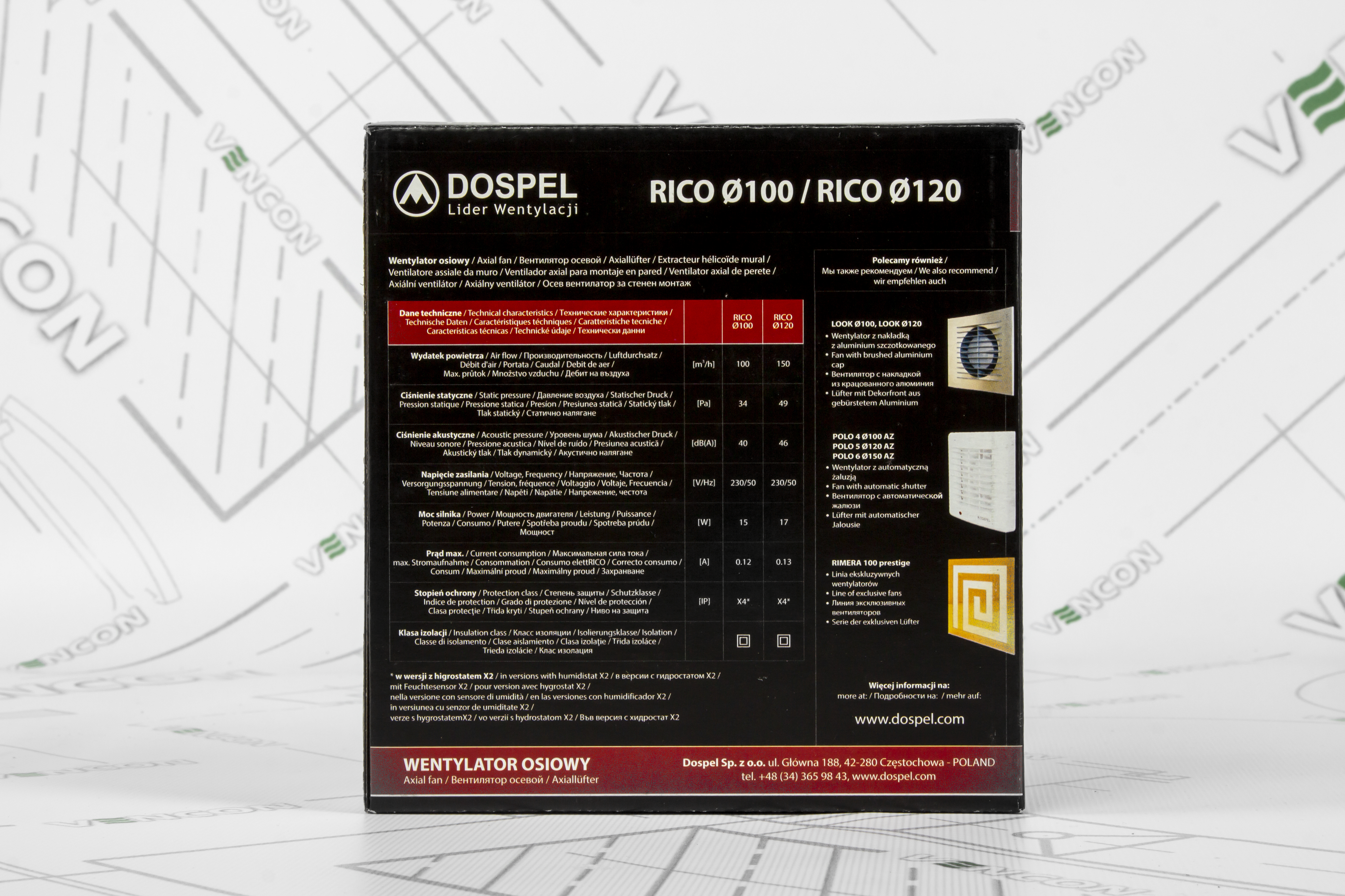 Вытяжной вентилятор Dospel Rico 100 S инструкция - изображение 6
