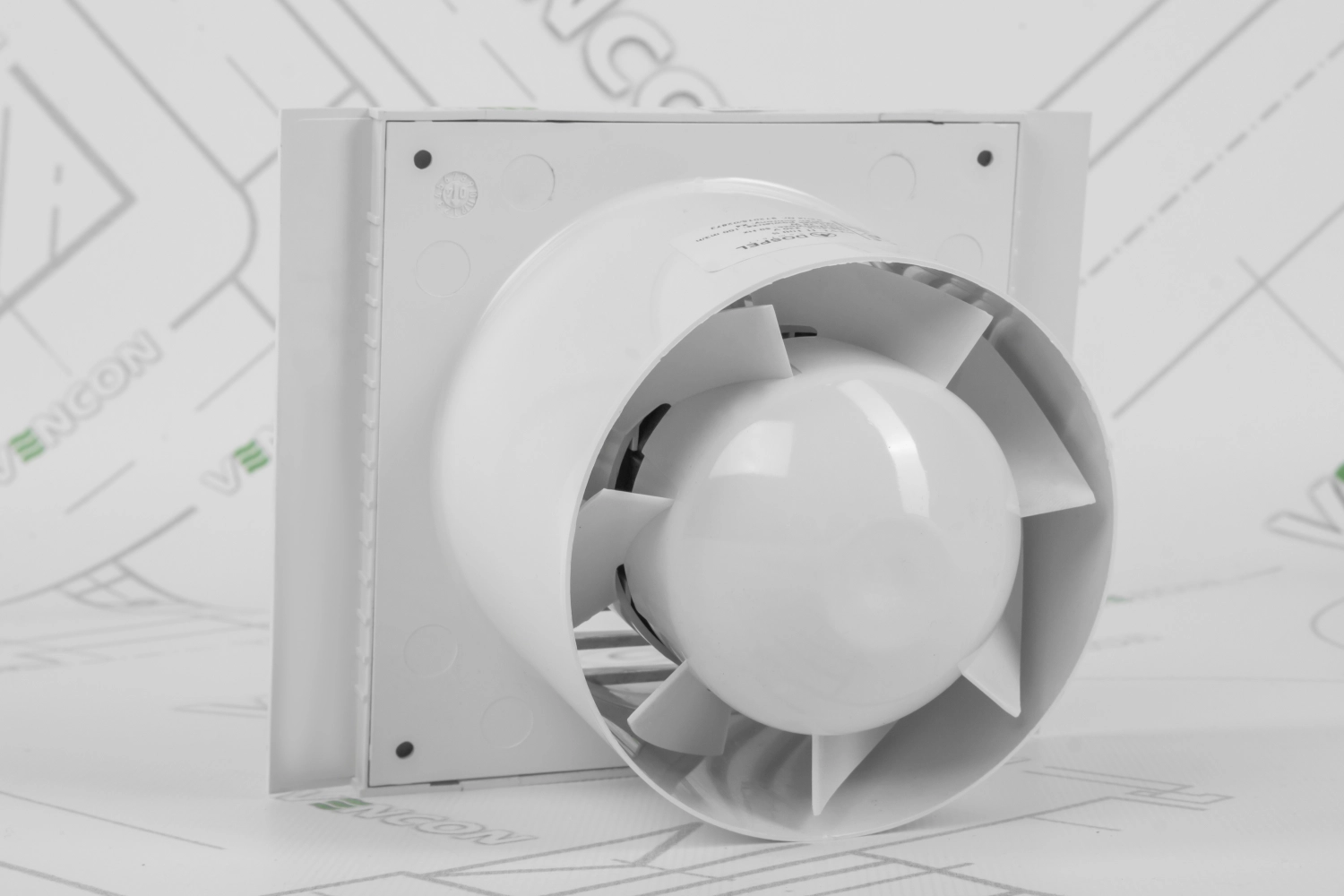ᐉ Вытяжной вентилятор Dospel Styl II d100 S купить по цене по запросу ...