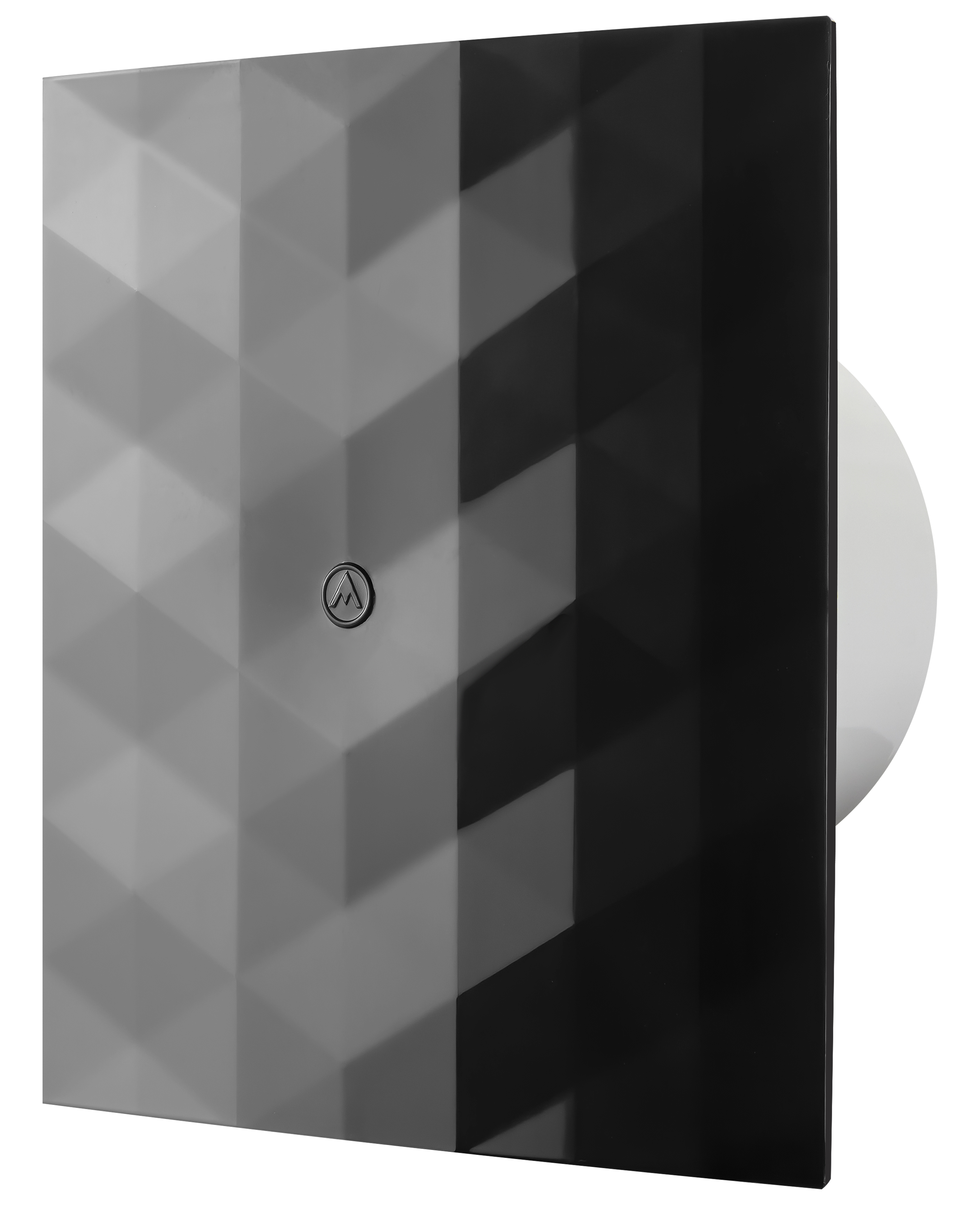 Черный вытяжной вентилятор Dospel Black&White 100 S Black