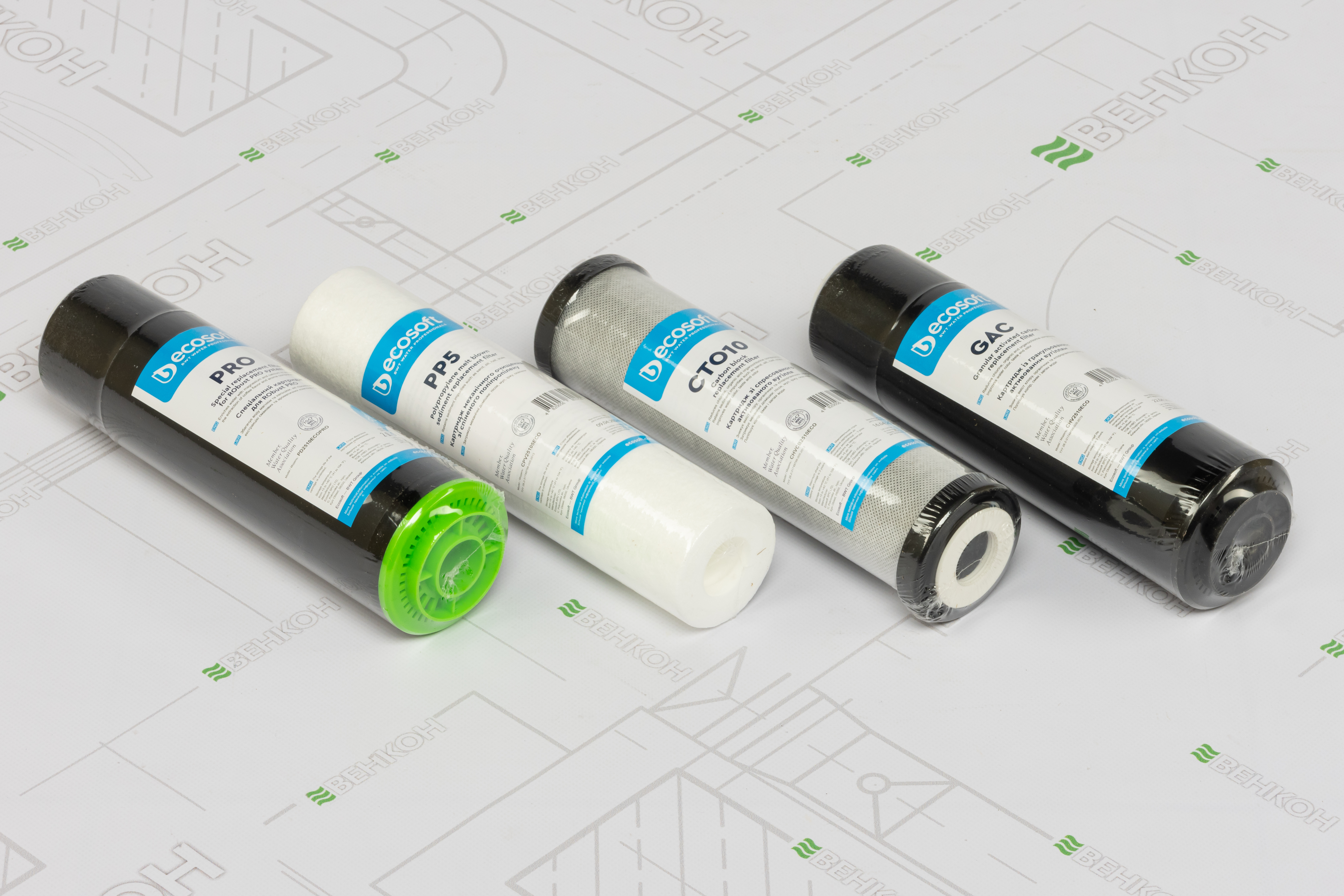 Картридж Ecosoft 1-2-3-4 для фильтров RObust PRO CHVROBUSTPRO цена 2666 грн - фотография 2