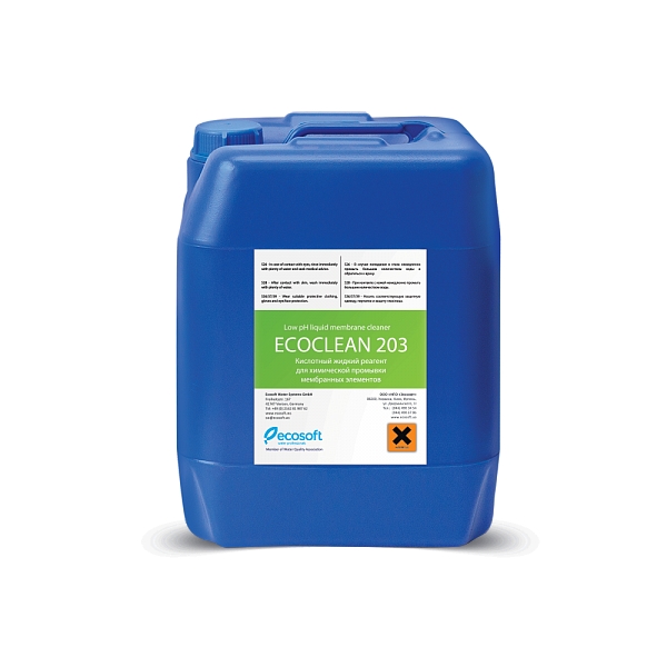 Купити реагент Ecosoft ECOCLEAN 203 10 кг (ECOCL20310) в Полтаві