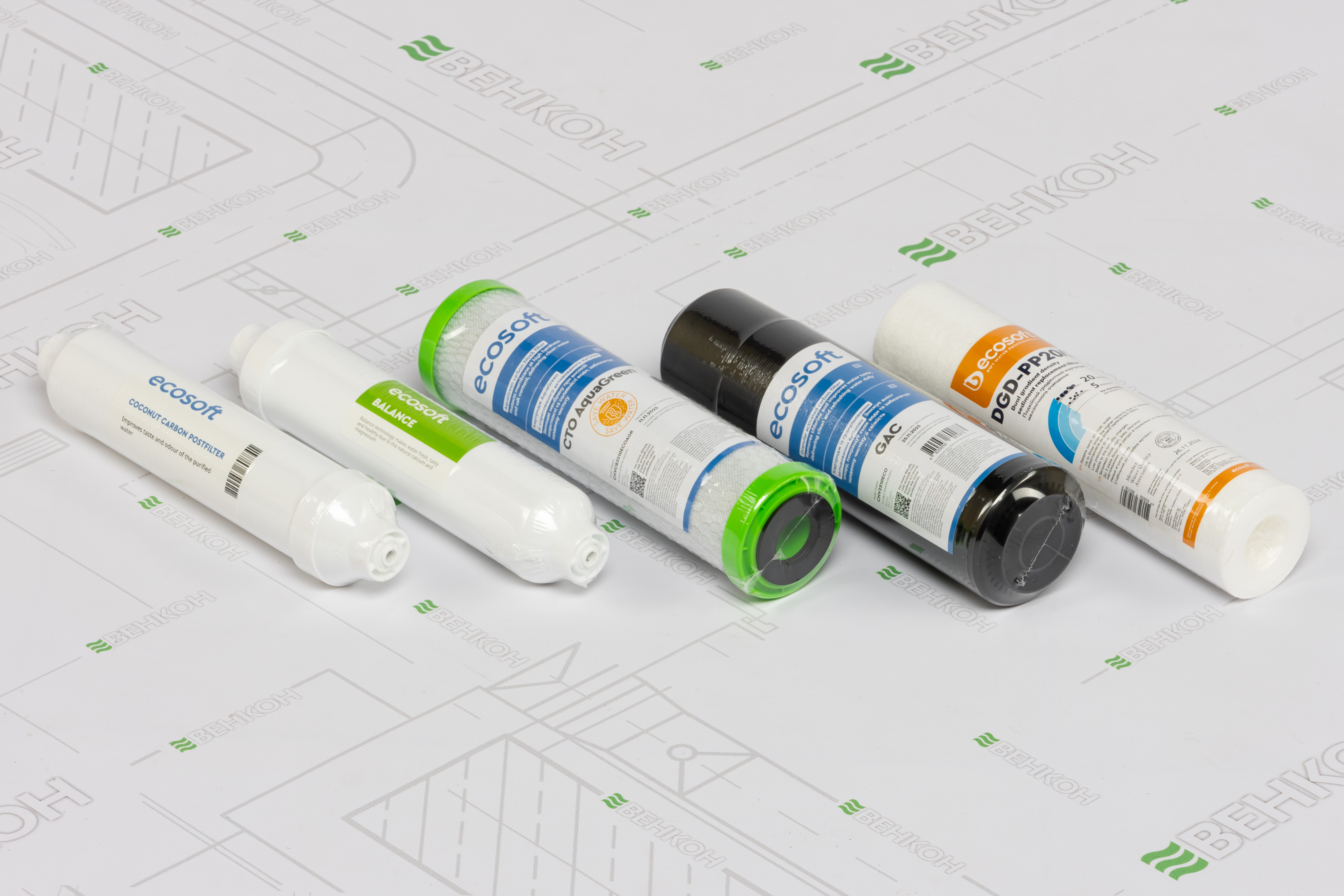 Комплект картриджів Ecosoft P'URE Balance "6 міс" CHV5PUREBAL ціна 3096 грн - фотографія 2