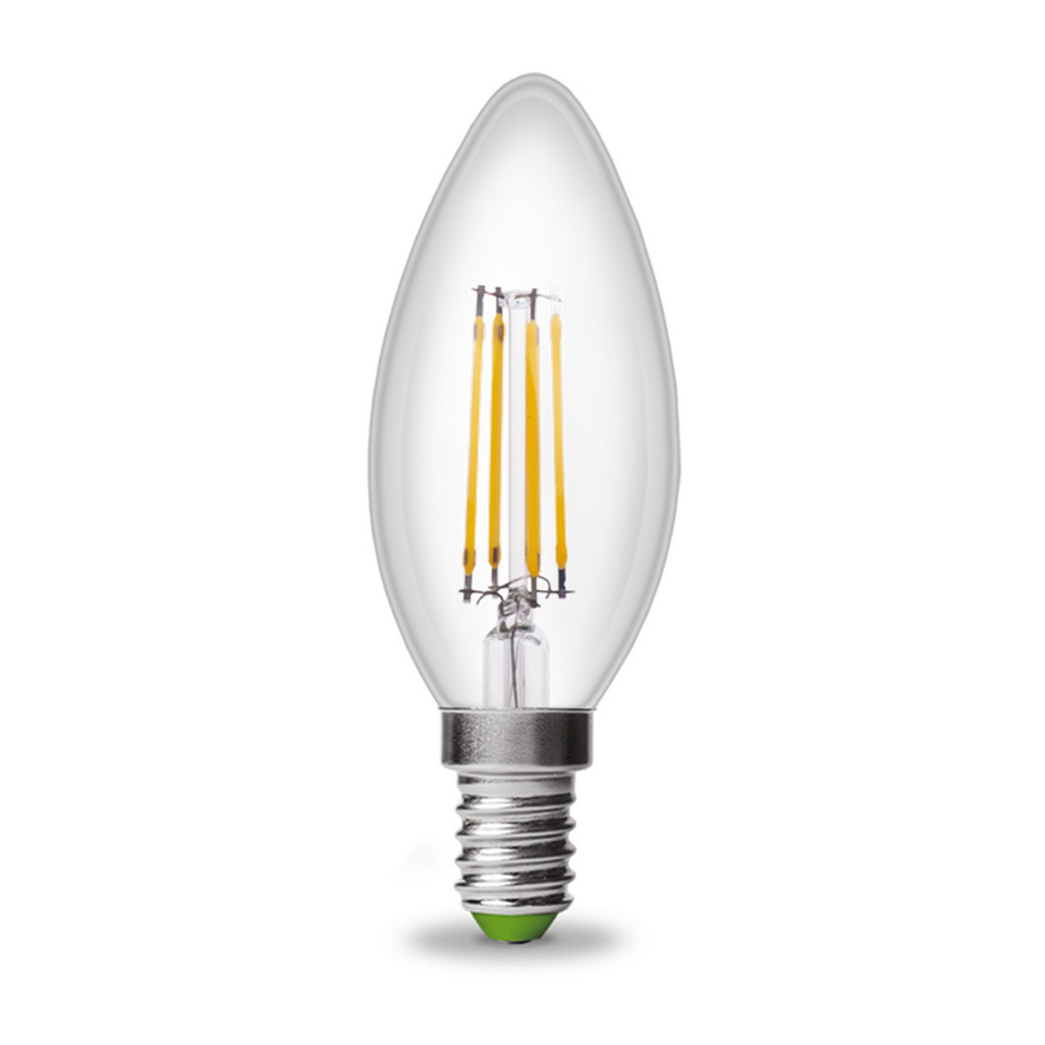Лампа Eurolamp LED EKO Свічка філамент 4W E14 3000K акція "1+1" ціна 0 грн - фотографія 2