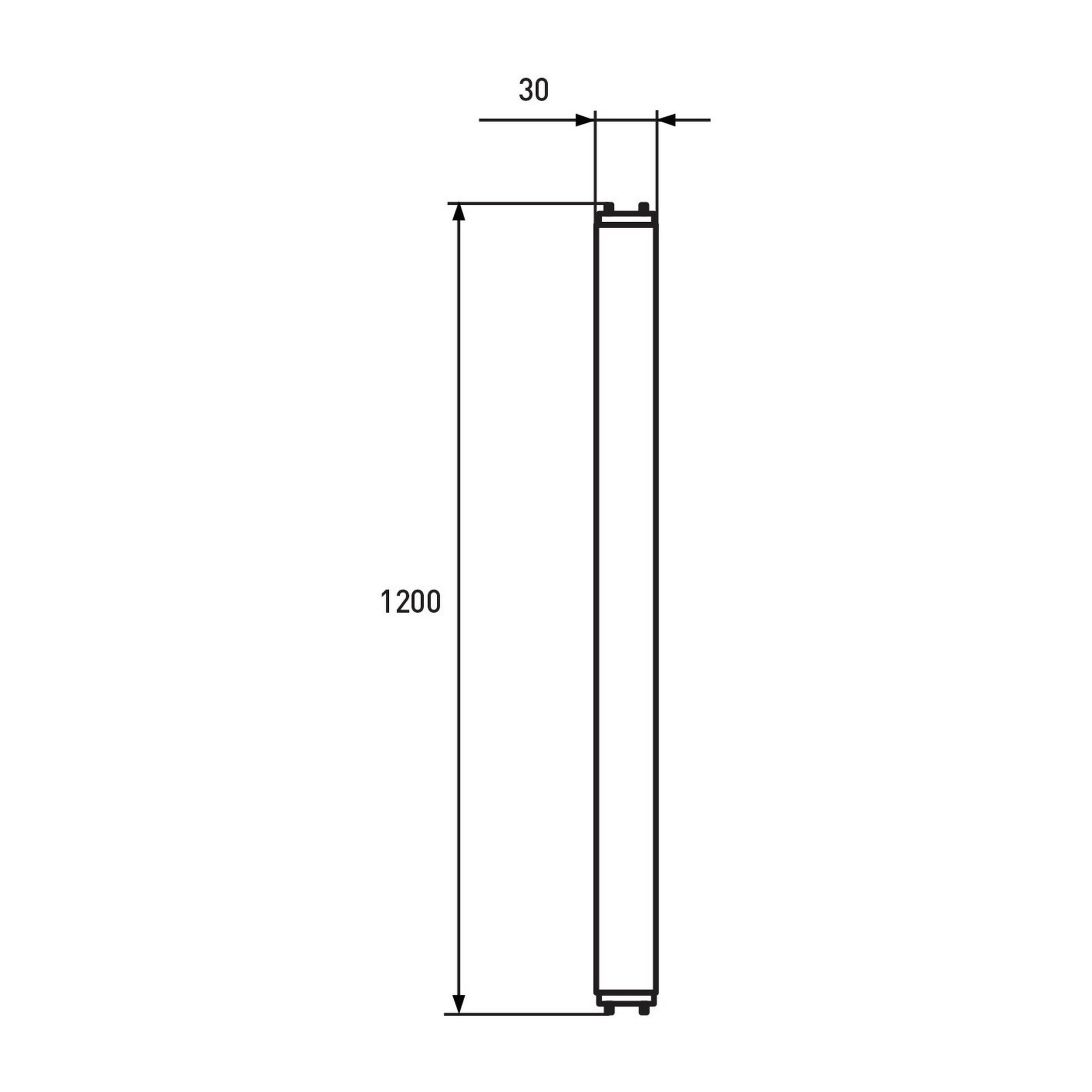 в продажу Лампа Eurolamp LED T8 18W 6500K (скло) - фото 3