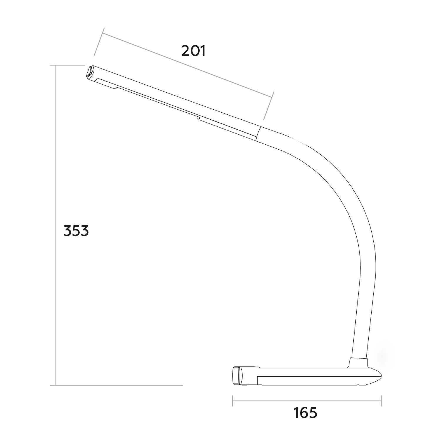 в продаже Светильник Eurolamp LED настольный в стиле модерн 7W 3000-6000K черный - фото 3