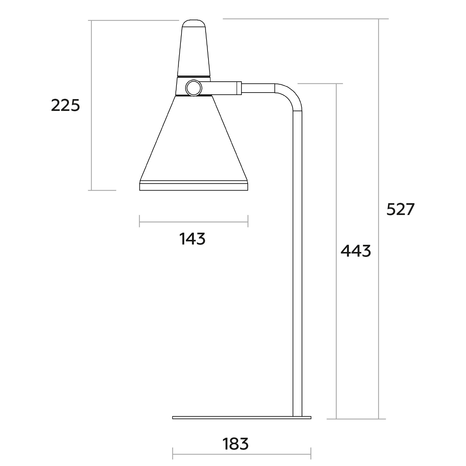 в продаже Светильник Eurolamp LED настольный металлический в скандинавском стиле белый - фото 3