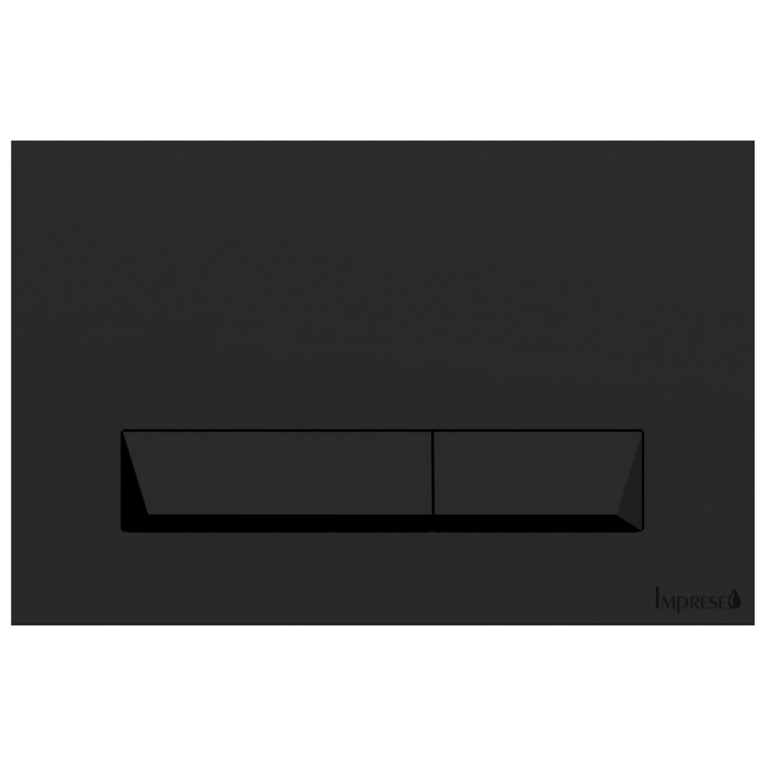 Панель смыва для инсталляции Imprese PAN Laska Black Soft Touch i8040B в интернет-магазине, главное фото