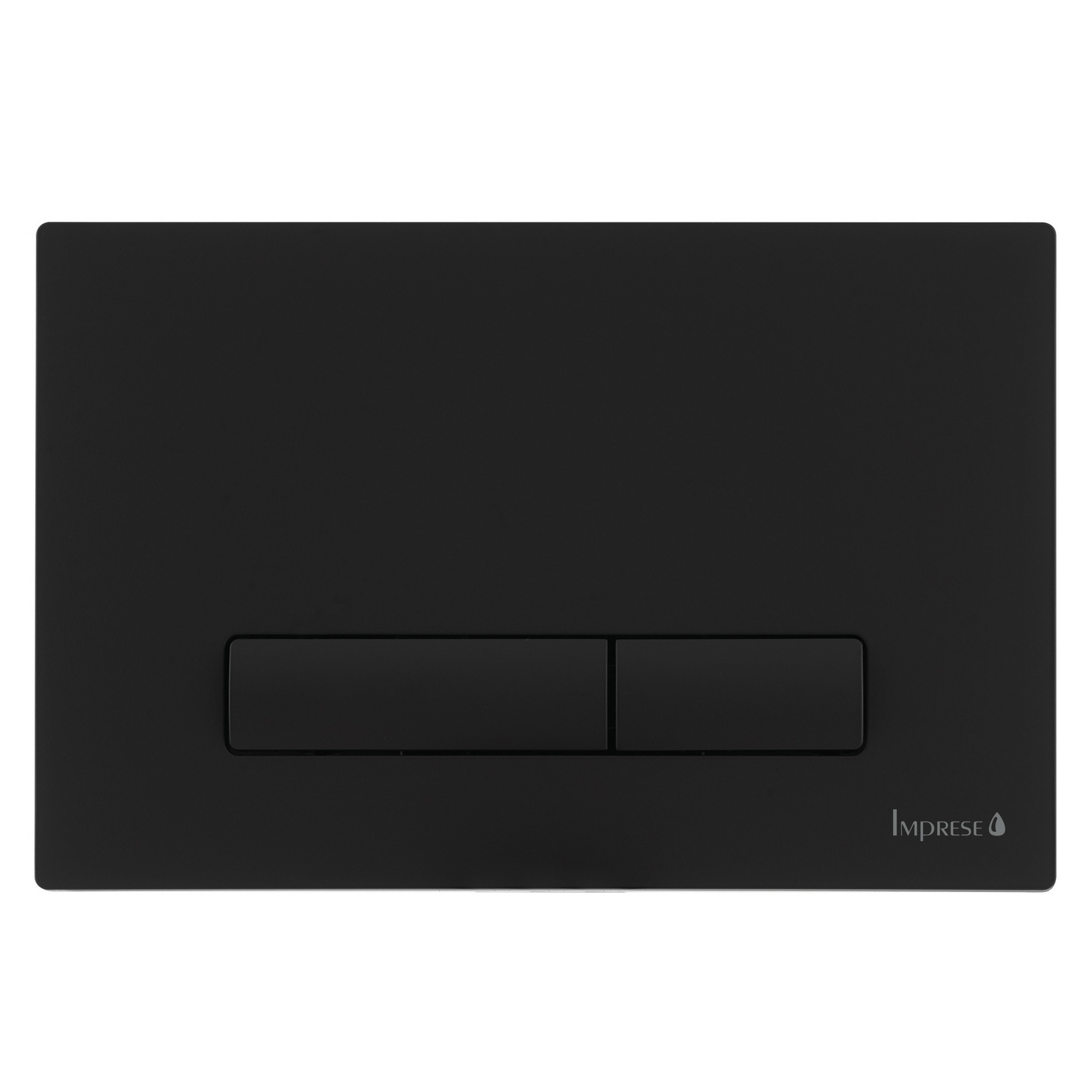 Панель смыва для инсталляции Imprese PANI Black Soft Touch i9040ВOLIpure